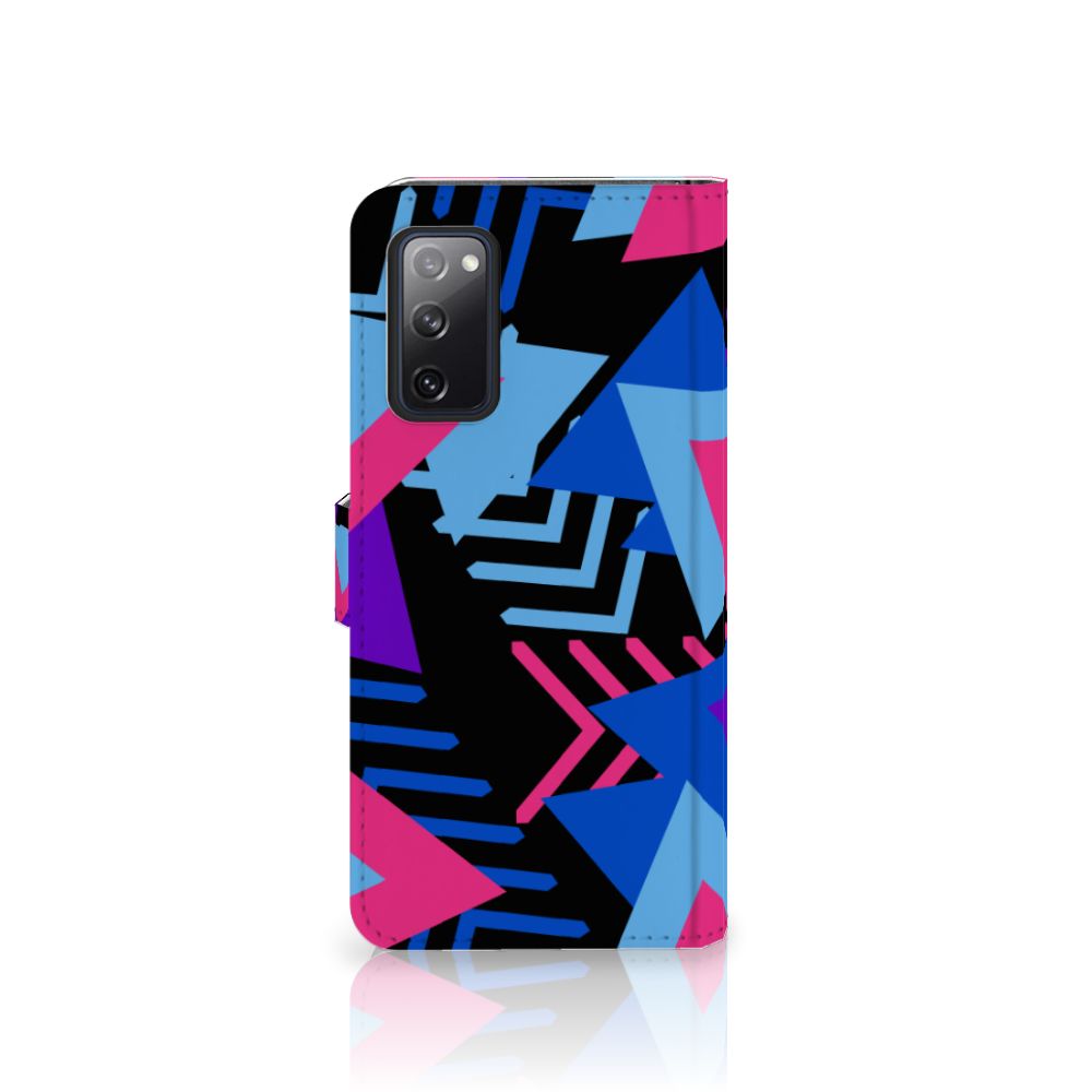 Samsung Galaxy S20 FE Book Case Funky Triangle
