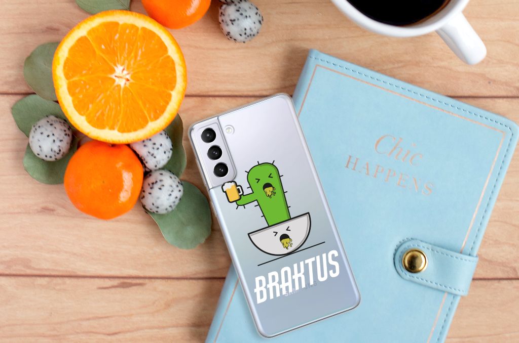 Samsung Galaxy S21 Plus Telefoonhoesje met Naam Braktus B2C Telecom