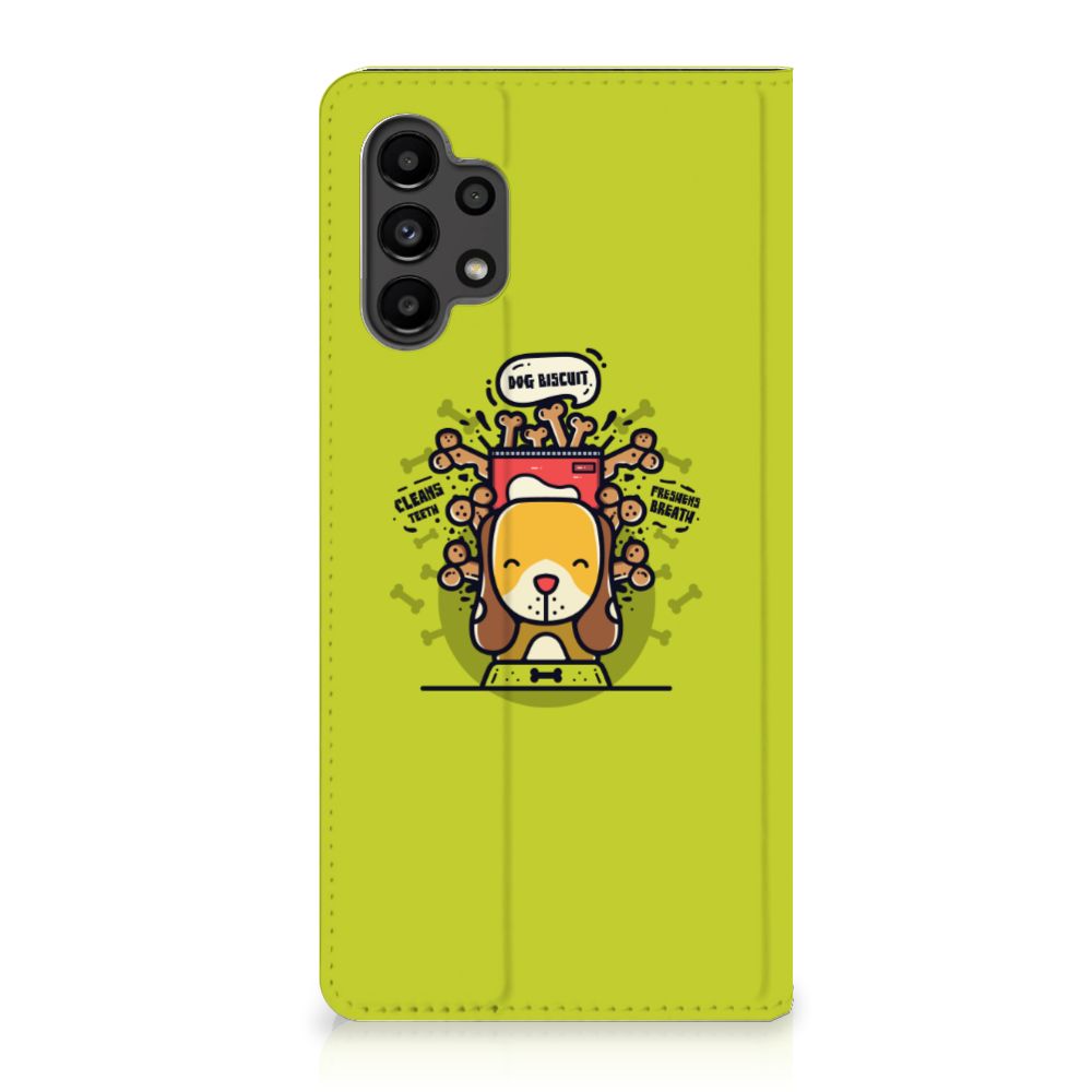 Samsung Galaxy A13 (4G) Magnet Case Doggy Biscuit - B2C Telecom