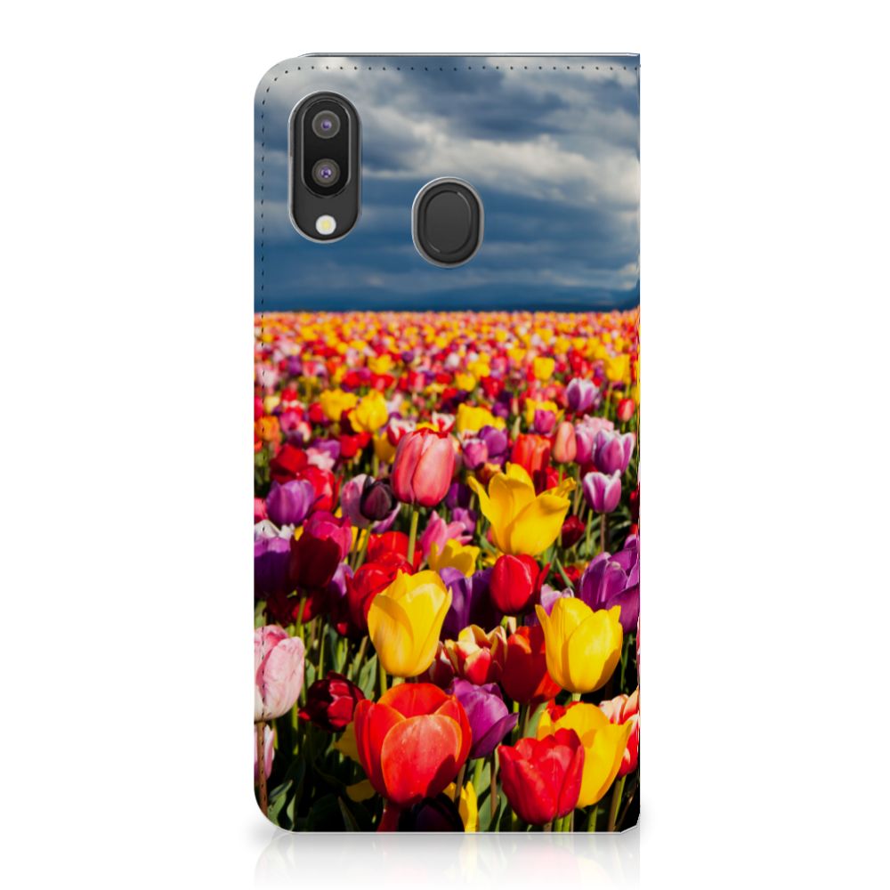 Samsung Galaxy M20 Smart Cover Tulpen