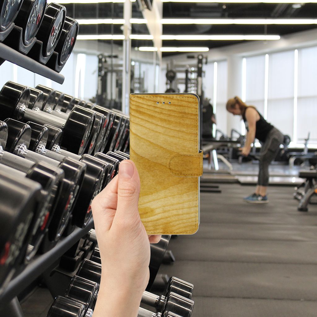 Xiaomi Redmi K20 Pro Book Style Case Licht Hout