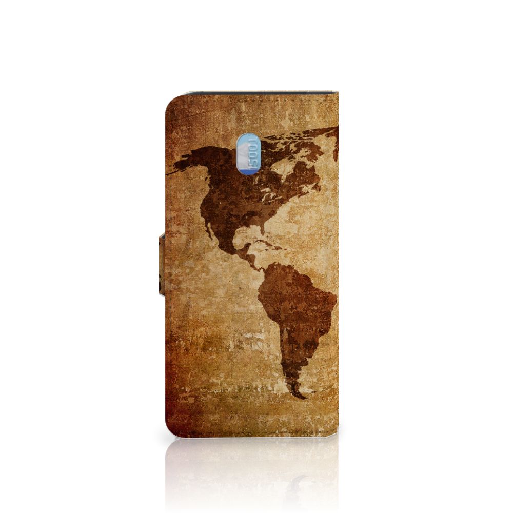 Xiaomi Redmi 8A Flip Cover Wereldkaart