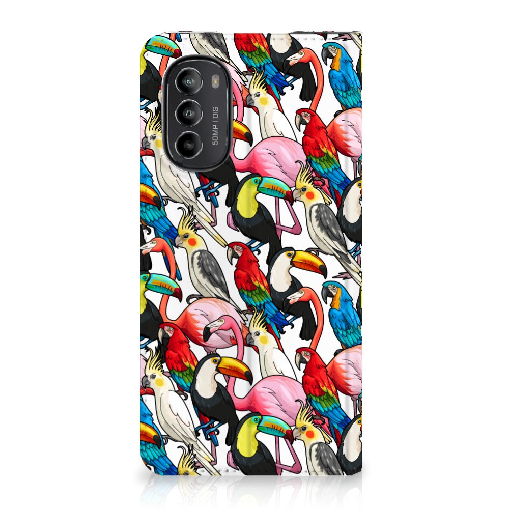 Motorola Moto G52 | Moto G82 Hoesje maken Birds - B2C Telecom