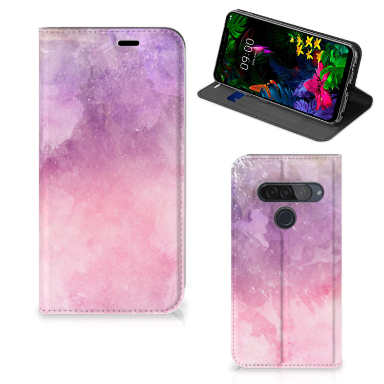 Bookcase LG G8s Thinq Pink Purple Paint