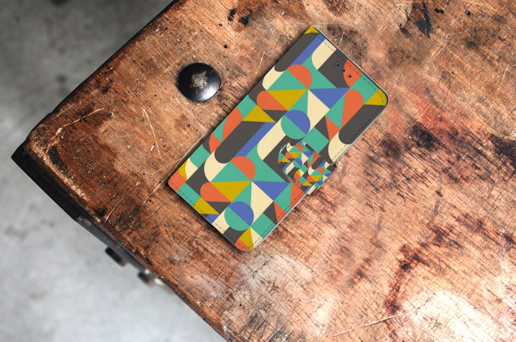 Huawei P10 Lite Telefoon Hoesje Funky Retro
