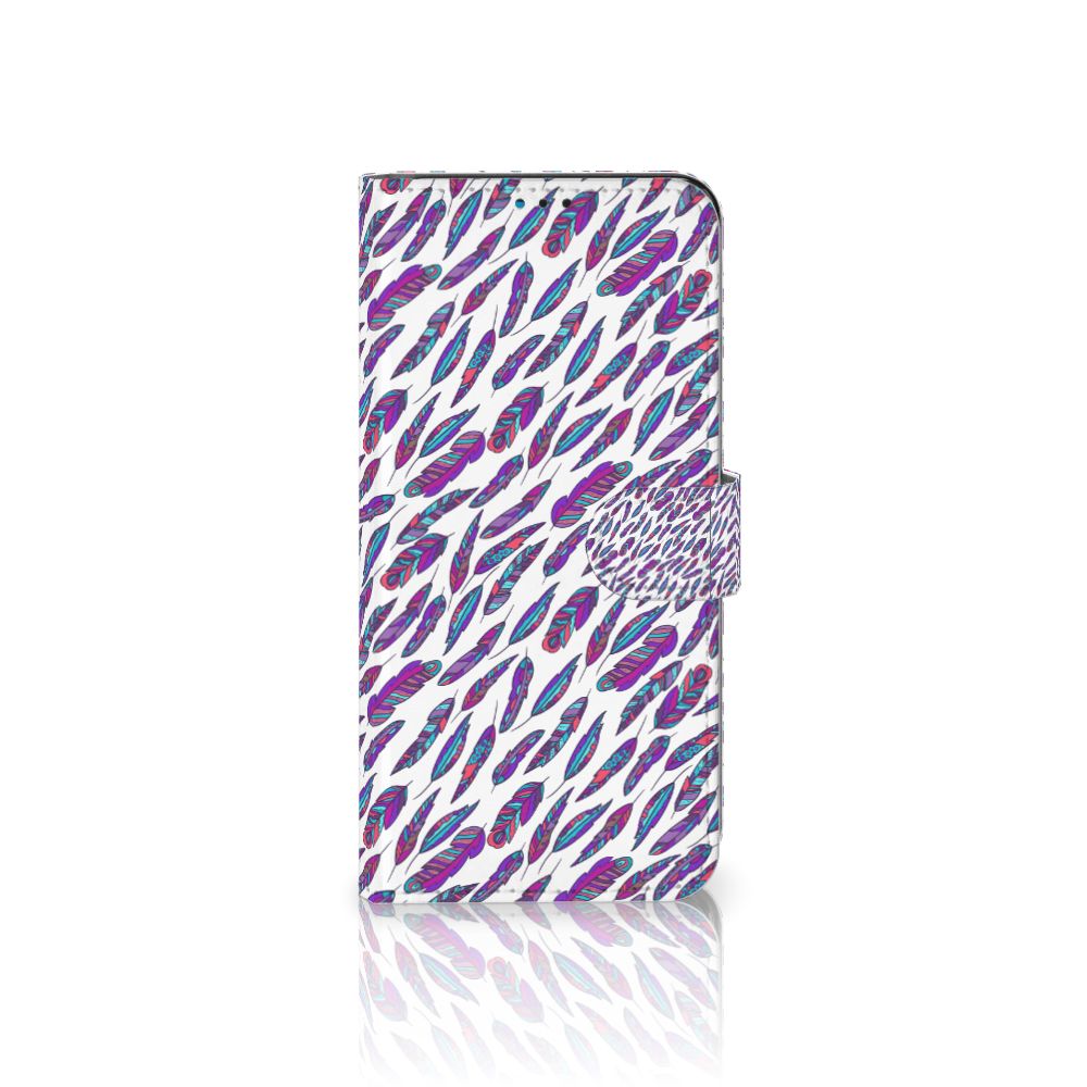 Motorola Moto G9 Play | E7 Plus Telefoon Hoesje Feathers Color