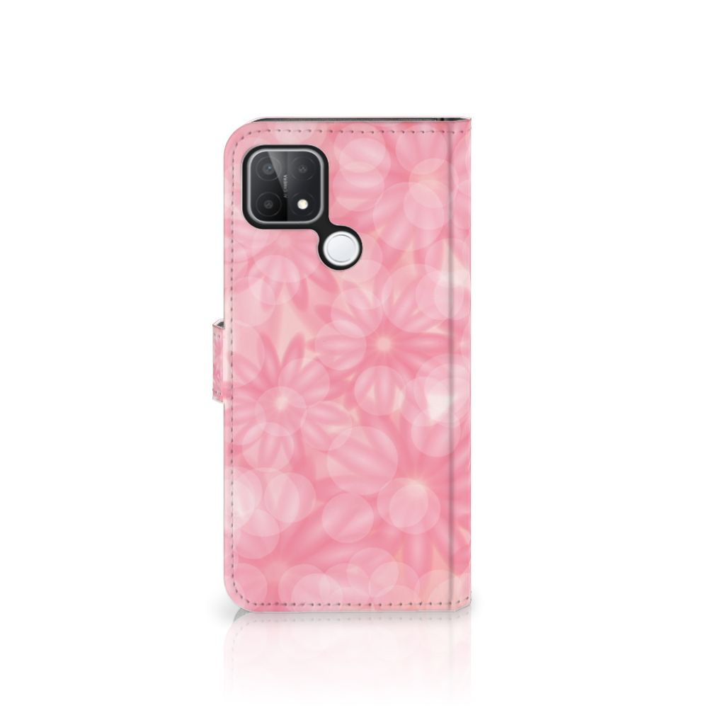 OPPO A15 Hoesje Spring Flowers