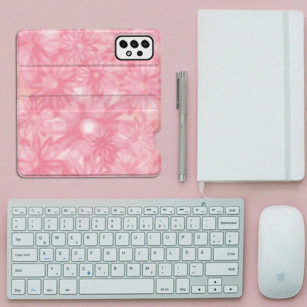 Samsung Galaxy A73 Smart Cover Spring Flowers - B2C Telecom
