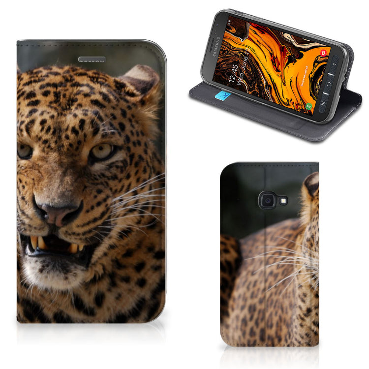 Samsung Galaxy Xcover 4s Hoesje maken Luipaard