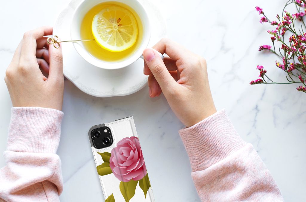 iPhone 13 Mini Smart Cover Roses - B2C Telecom