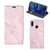 Huawei Y7 hoesje Y7 Pro (2019) Standcase Marble Pink - Origineel Cadeau Vriendin