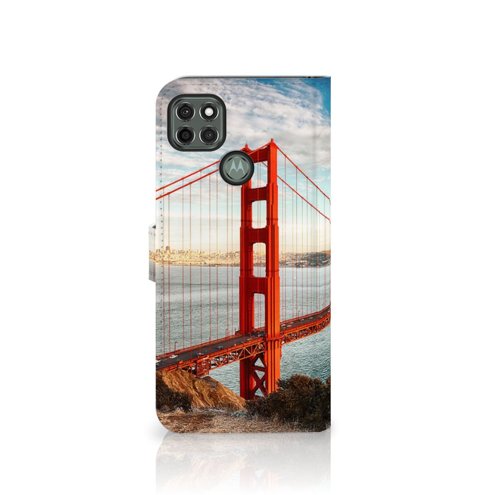 Motorola Moto G9 Power Flip Cover Golden Gate Bridge
