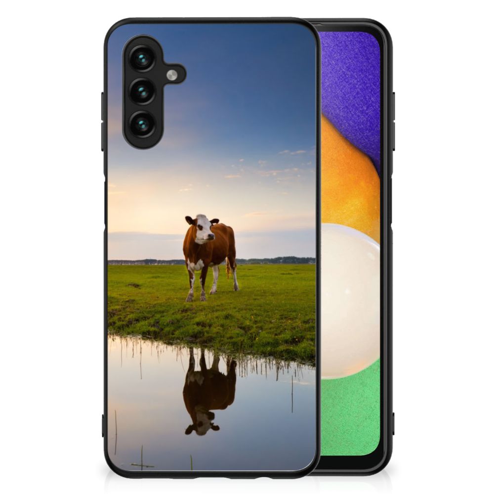 Samsung Galaxy A13 5G | A04s Dierenprint Telefoonhoesje Koe