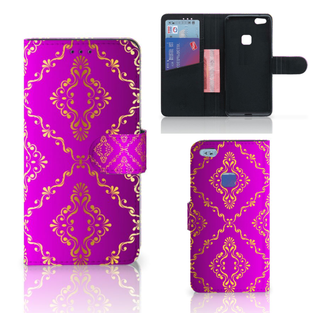 Wallet Case Huawei P10 Lite Barok Roze