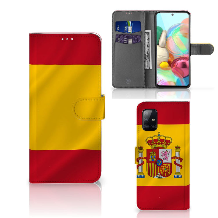 Samsung Galaxy A71 Bookstyle Case Spanje