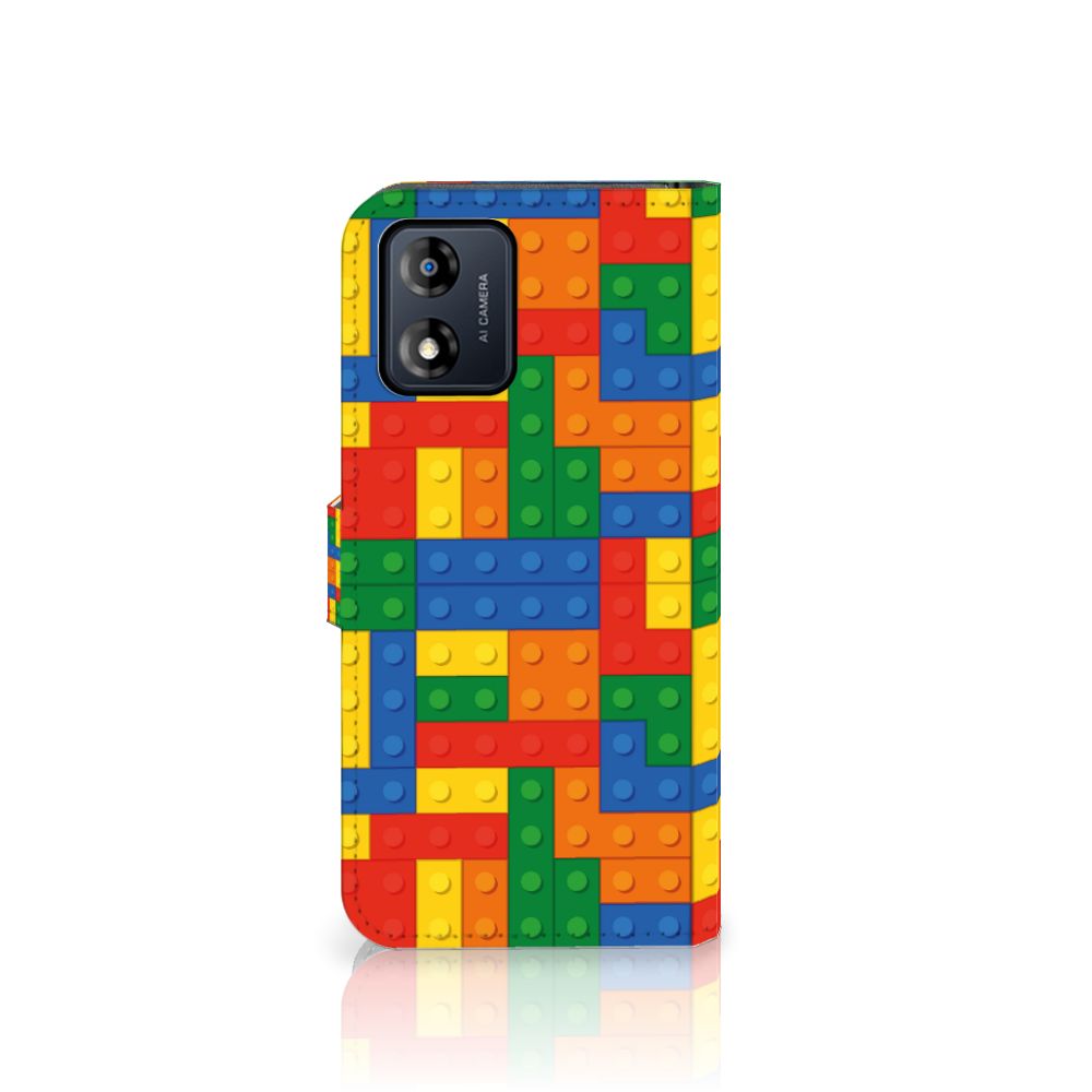 Motorola Moto E13 4G Telefoon Hoesje Blokken