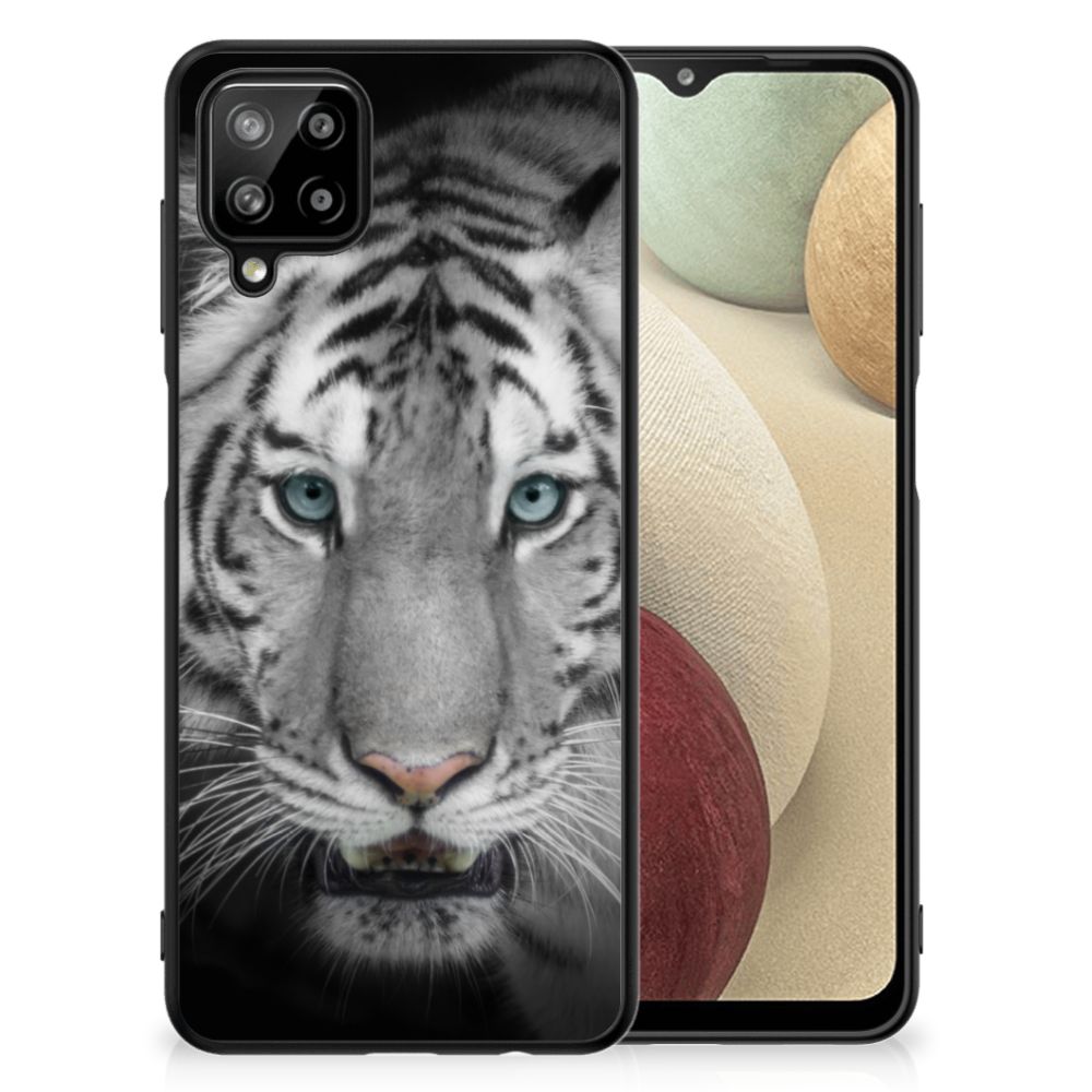 Samsung Galaxy A12 Dierenprint Telefoonhoesje Tijger