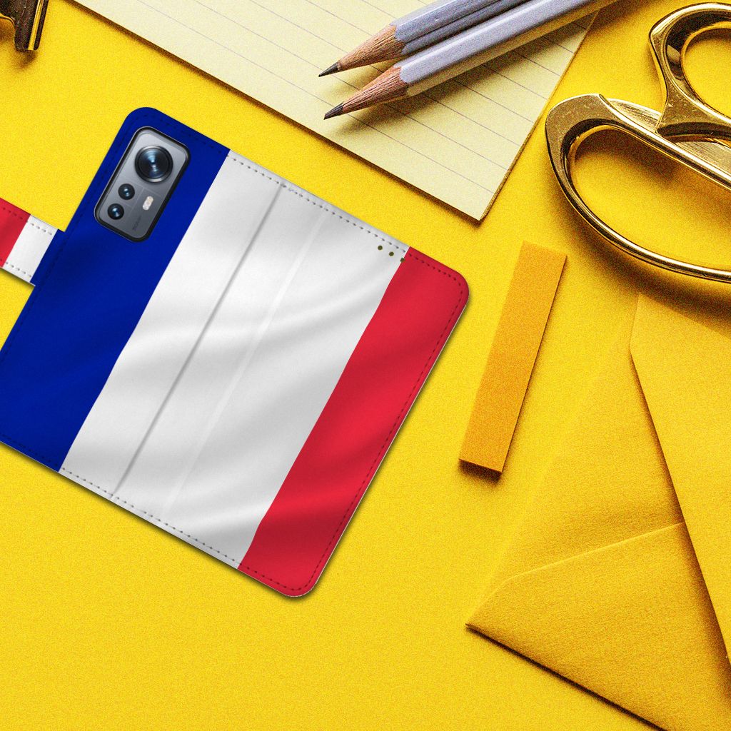 Xiaomi 12 | 12X Bookstyle Case Frankrijk