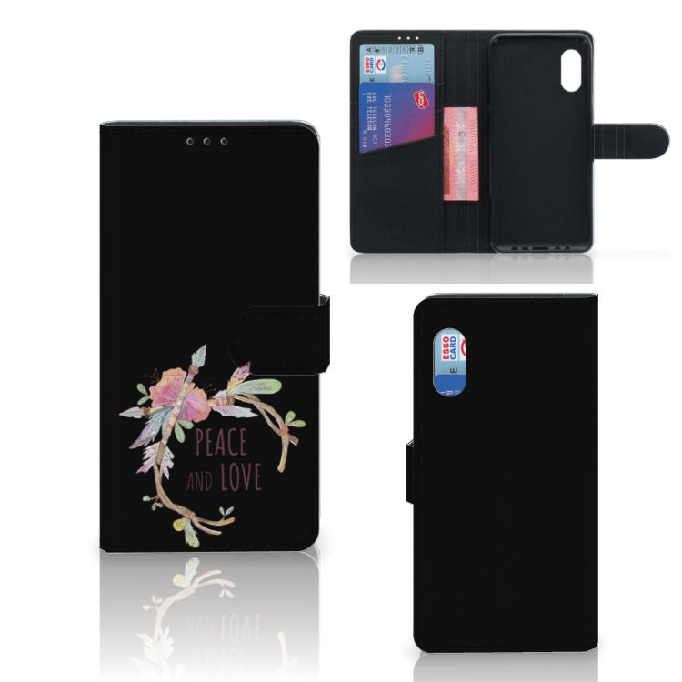 Samsung Xcover Pro Leuk Hoesje Boho Text