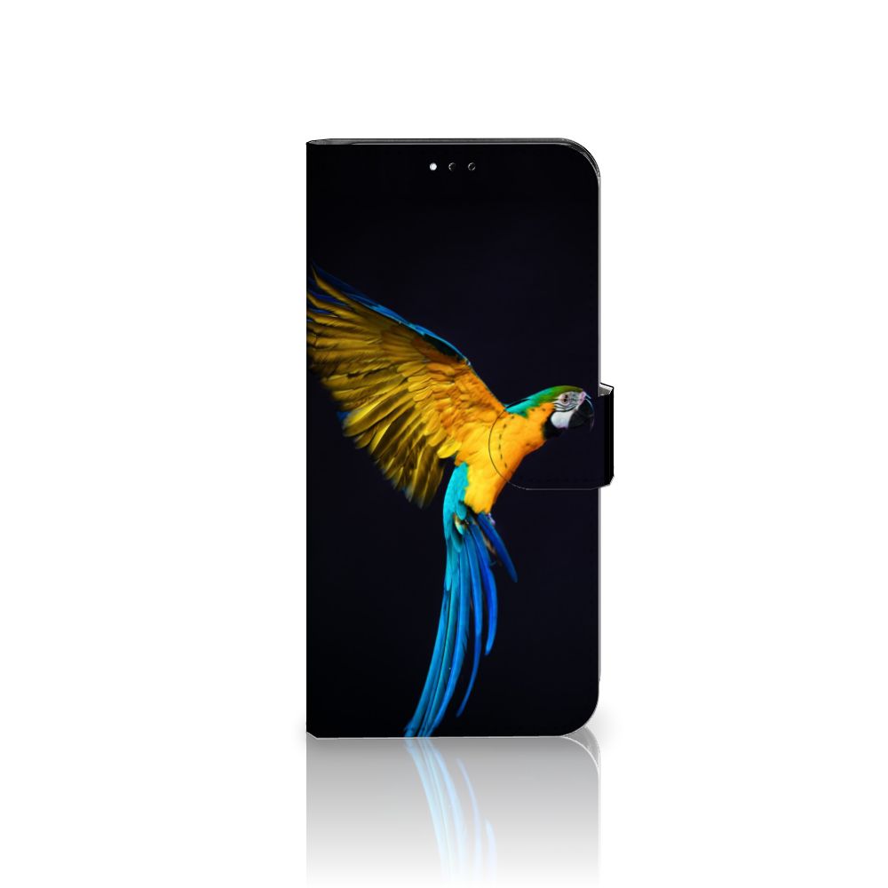 Samsung Galaxy A23 Telefoonhoesje met Pasjes Papegaai
