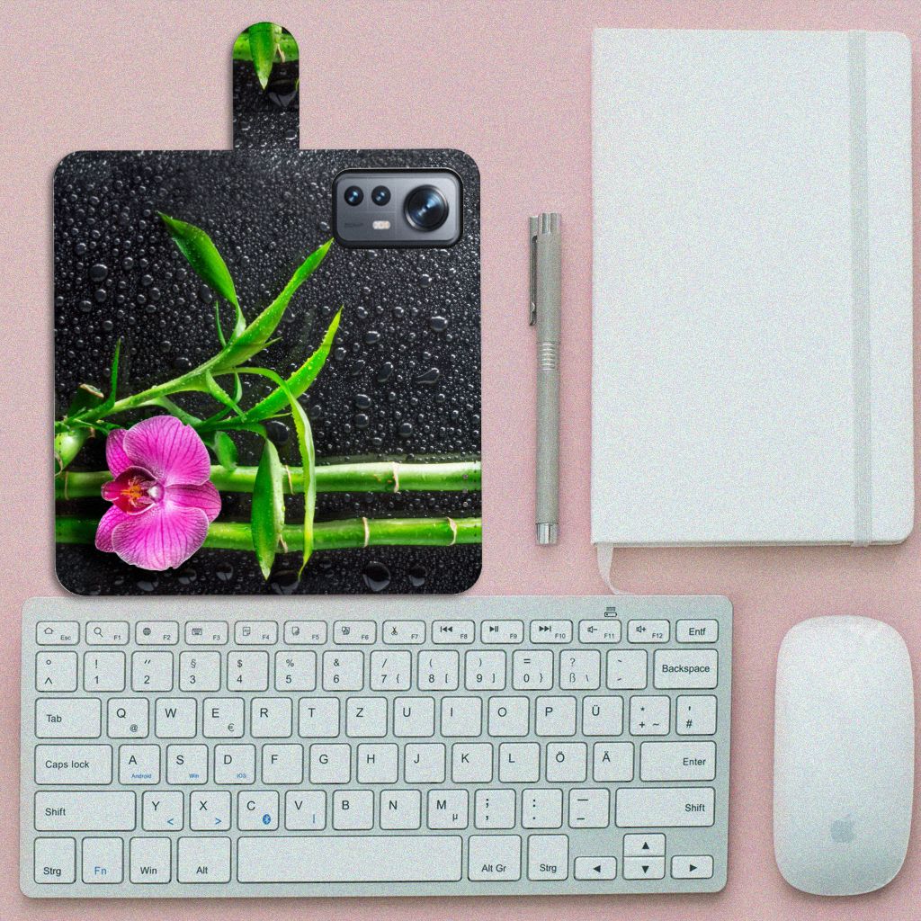 Xiaomi 12 Pro Hoesje Orchidee