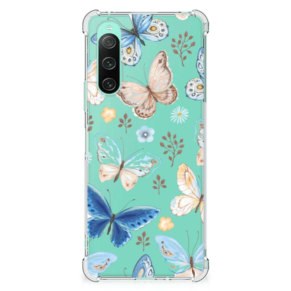 Case Anti-shock voor Sony Xperia 10 V Vlinder