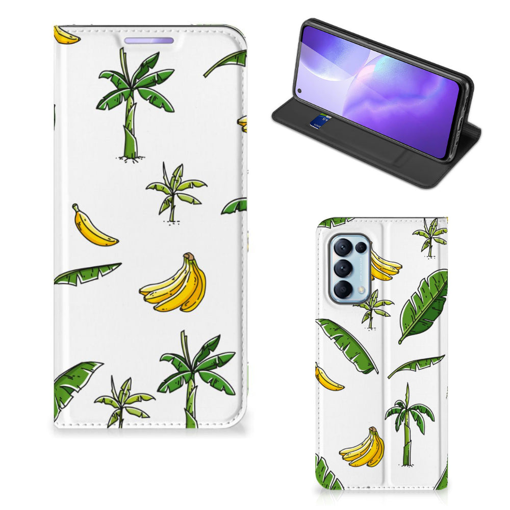 OPPO Find X3 Lite Smart Cover Banana Tree