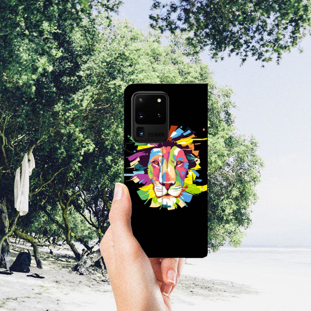 Samsung Galaxy S20 Ultra Magnet Case Lion Color - B2C Telecom