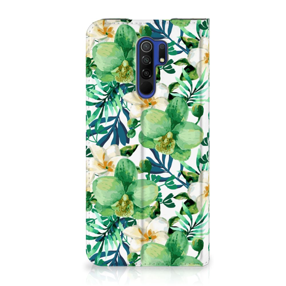 Xiaomi Redmi 9 Smart Cover Orchidee Groen - B2C Telecom