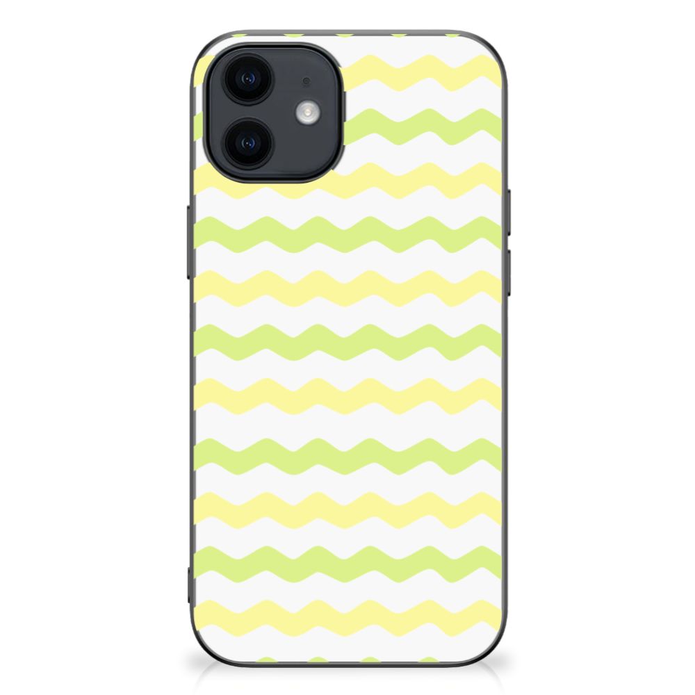 iPhone 12 Pro | 12 (6.1") Bumper Case Waves Yellow