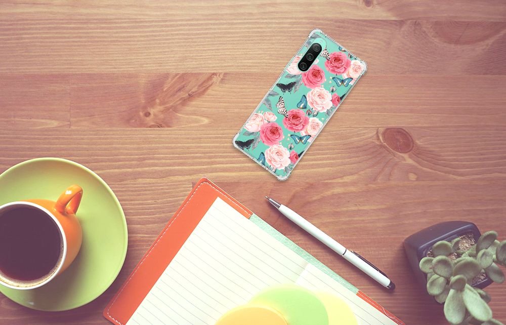 Sony Xperia 10 V Case Butterfly Roses