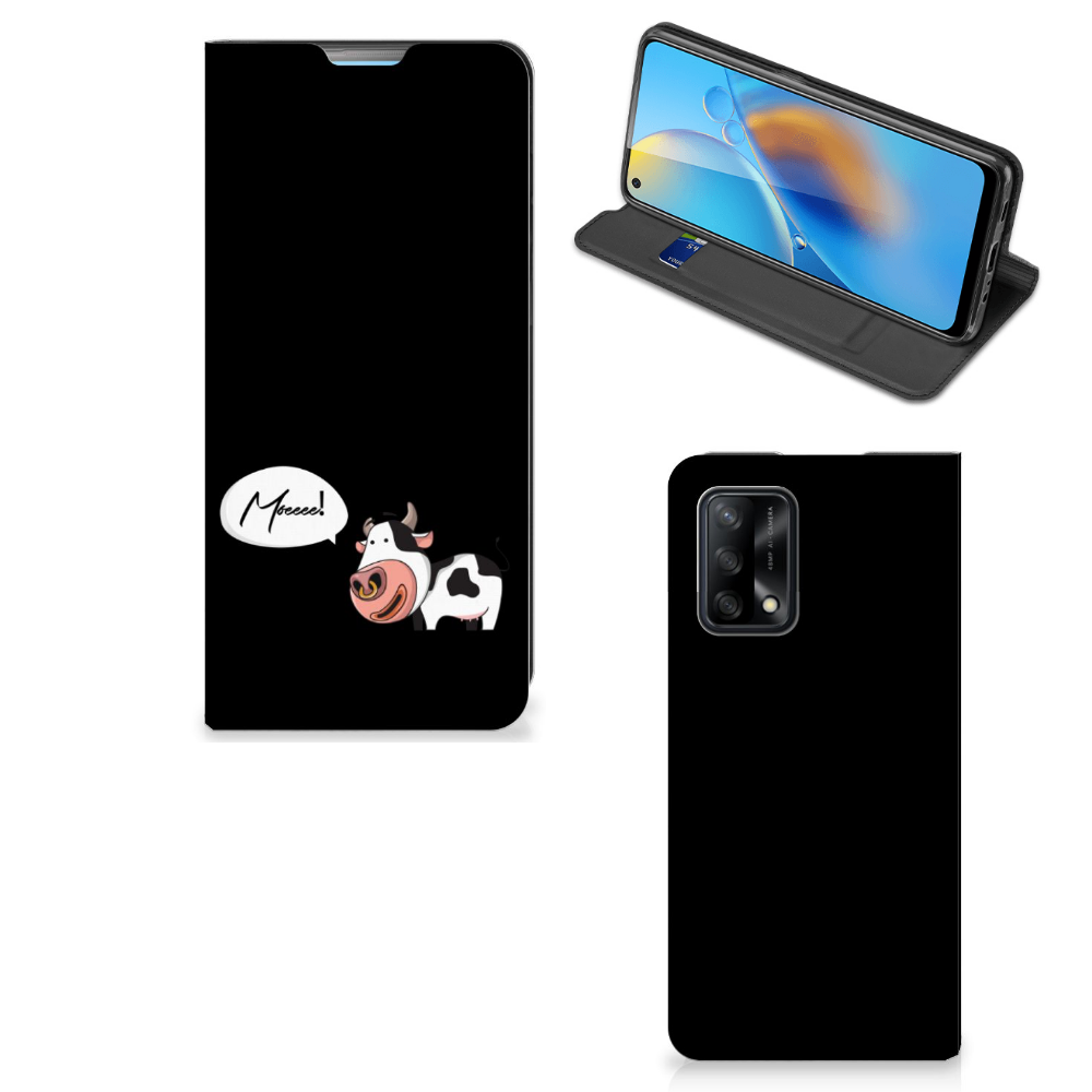 OPPO A74 4G Magnet Case Cow - B2C Telecom