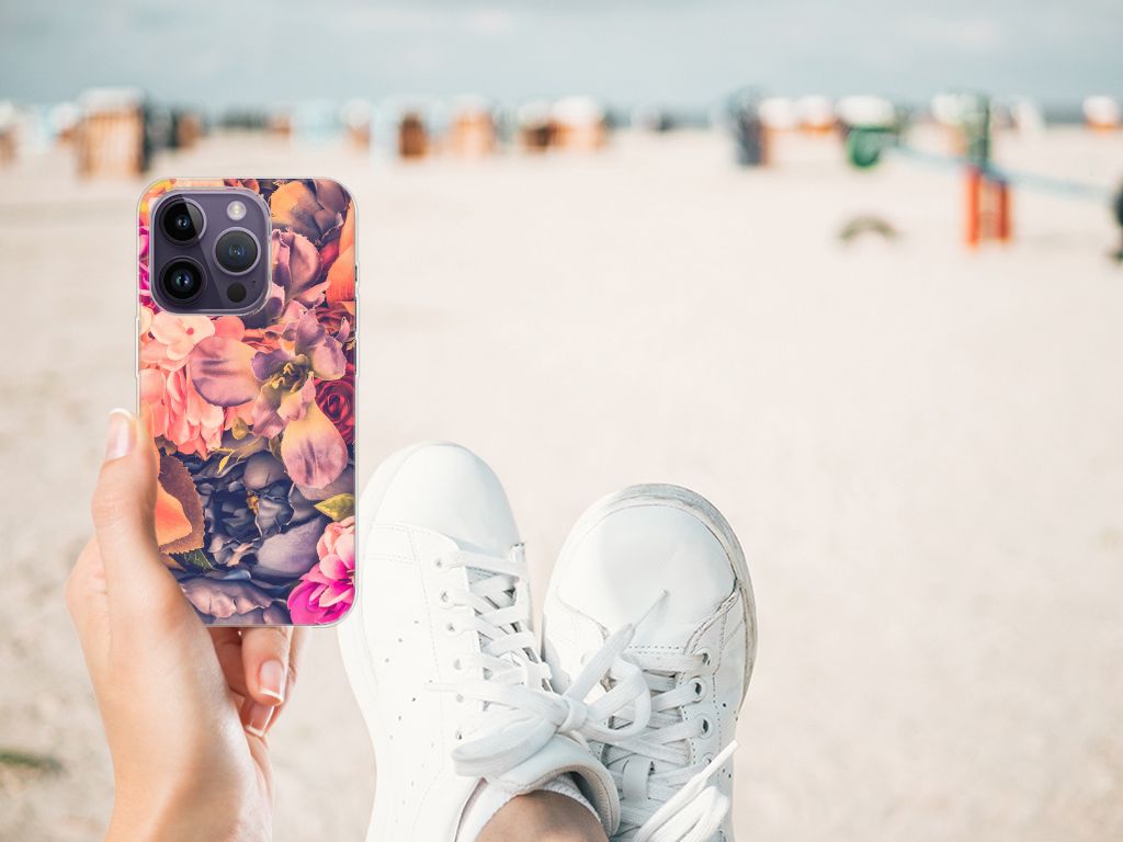 Apple iPhone 14 Pro TPU Case Bosje Bloemen B2C Telecom