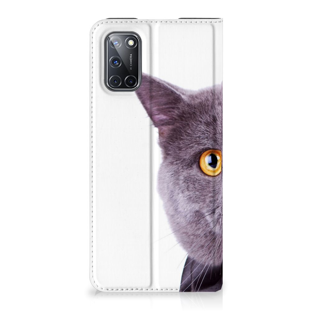 OPPO A52 | A72 Hoesje maken Kat - B2C Telecom