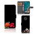 Nokia G50 Wallet Case met Pasjes Sports met afbeeldingen van sportaccessoires zoals een basketbal en bokshandschoenen.