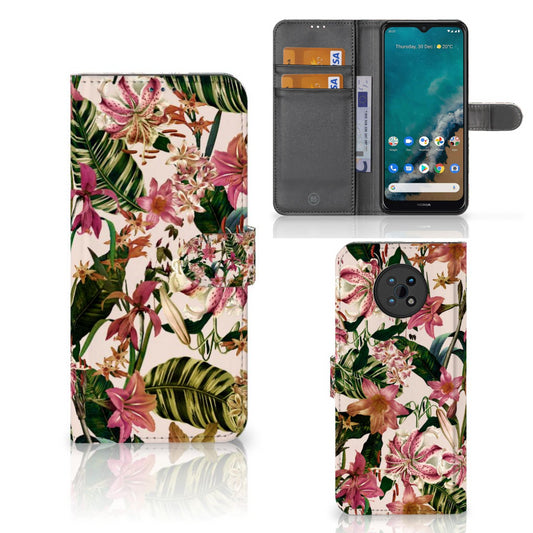 Nokia G50 Hoesje Flowers