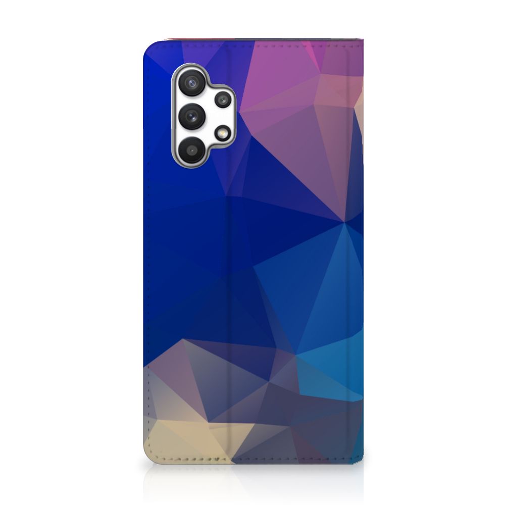 Samsung Galaxy A32 4G | A32 5G Enterprise Editie Stand Case Polygon Dark - B2C Telecom