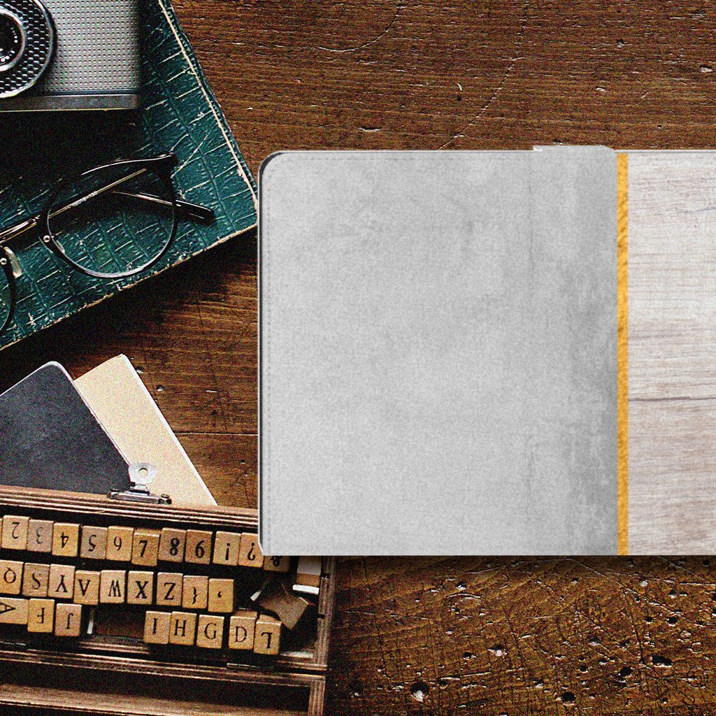 Lenovo Tab P11 | P11 Plus Tablet Book Cover Wood Concrete
