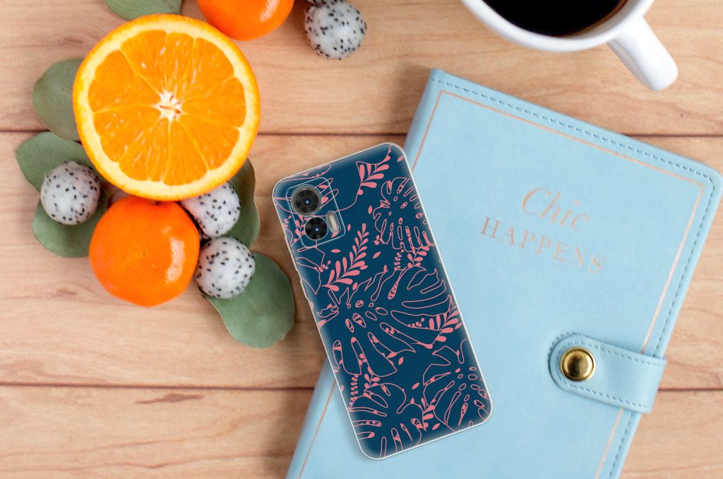 Motorola Edge 30 Neo TPU Case Palm Leaves B2C Telecom