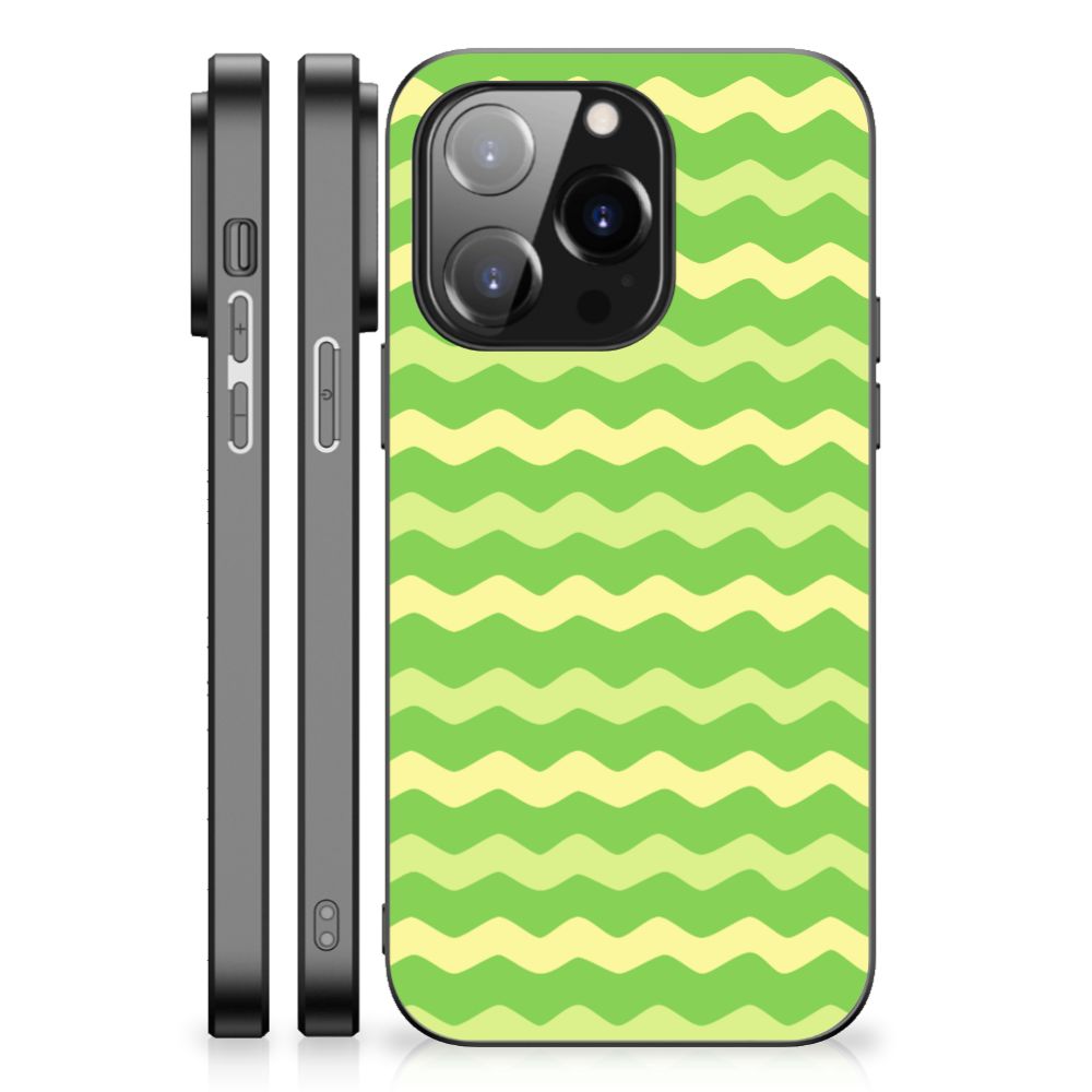 iPhone 14 Pro Back Case Waves Green B2C Telecom