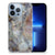 Apple iPhone 13 Pro TPU Siliconen Hoesje Marmer Grijs met een uniek marmerdesign voor stijlvolle bescherming.