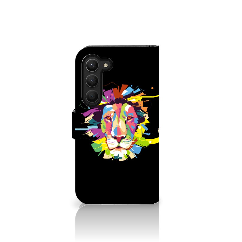 Samsung Galaxy S23 Leuk Hoesje Lion Color
