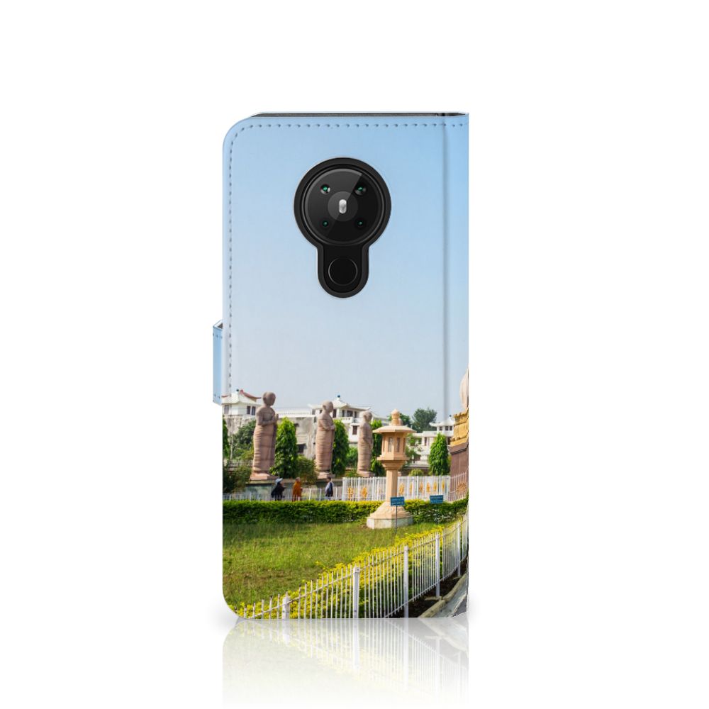 Nokia 5.3 Flip Cover Boeddha
