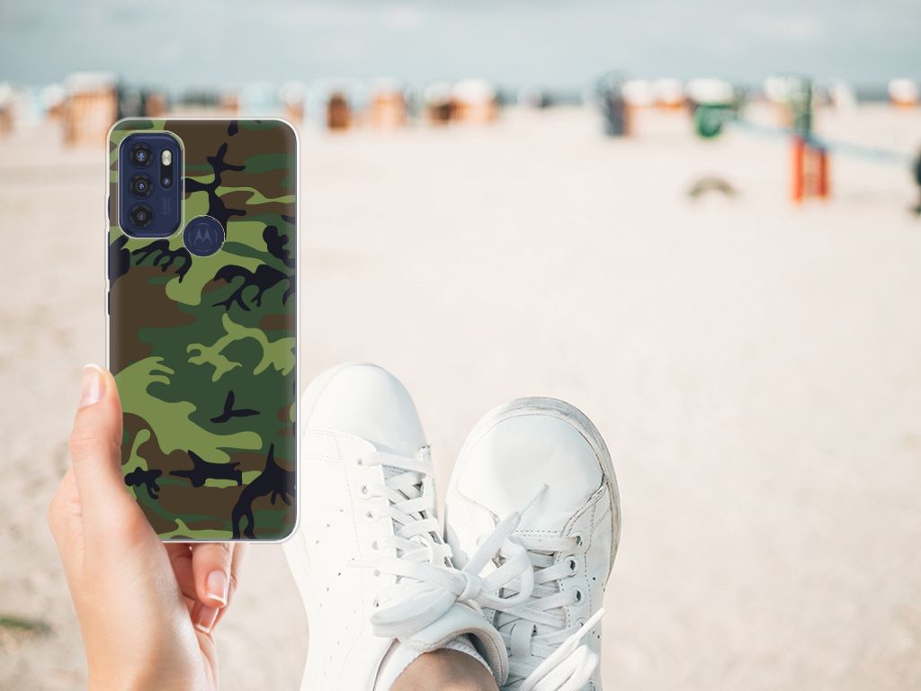 Motorola Moto G60s TPU bumper Army Dark B2C Telecom