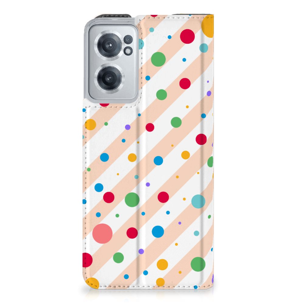 OnePlus Nord CE 2 5G Hoesje met Magneet Dots - B2C Telecom