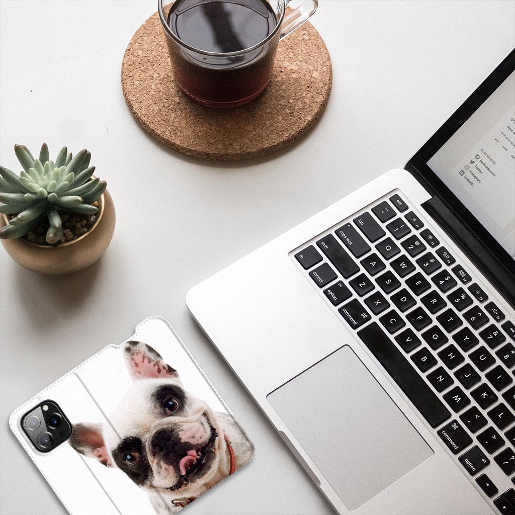 iPhone 14 Pro Hoesje maken Franse Bulldog