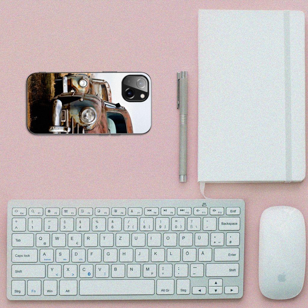 Apple iPhone 13 Silicone Back Case Vintage Auto B2C Telecom