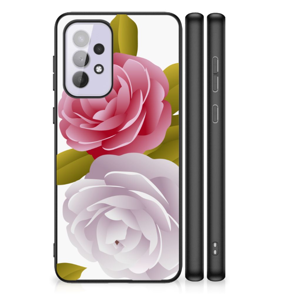 Samsung Galaxy A33 5G Bloemen Hoesje Roses B2C Telecom