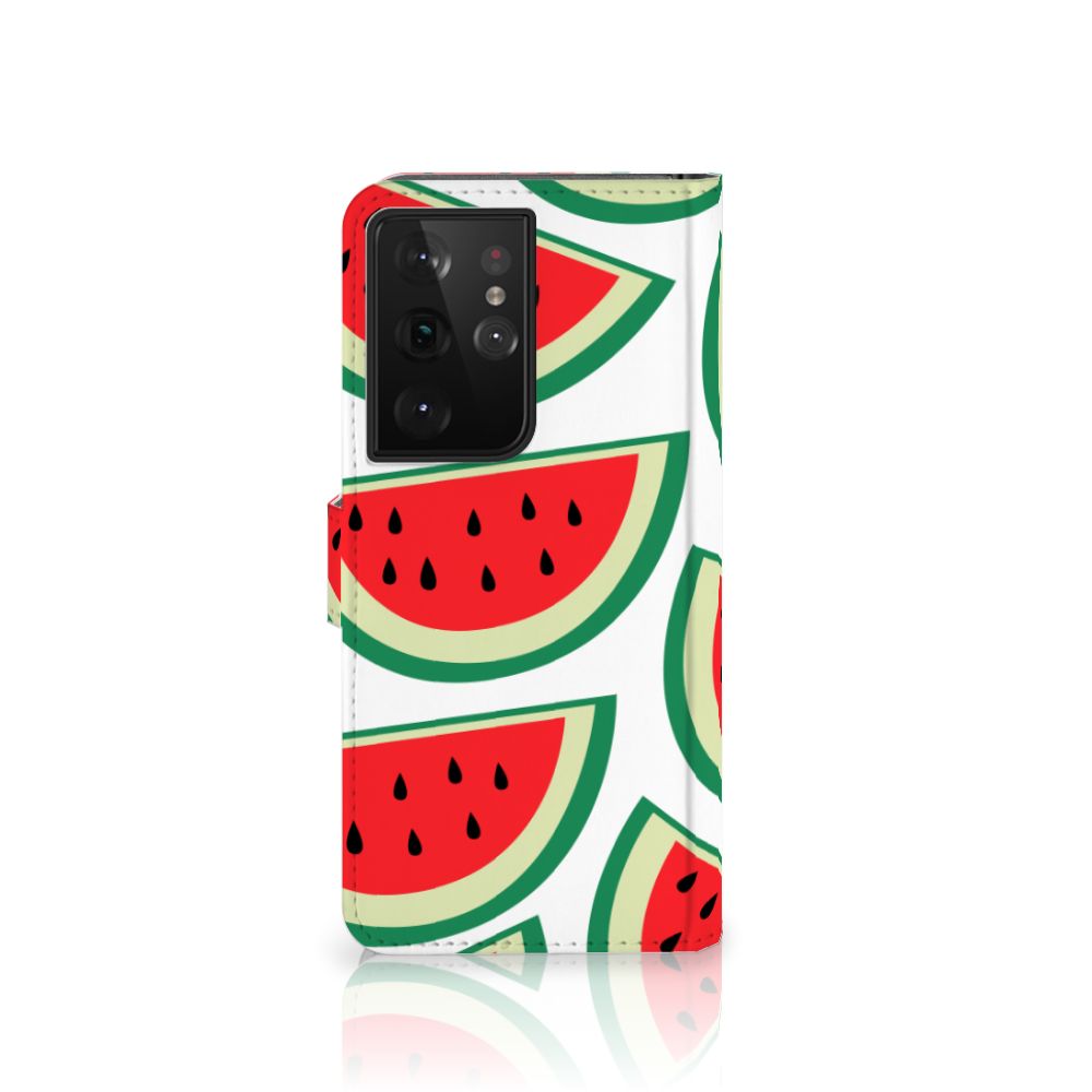 Samsung Galaxy S21 Ultra Book Cover Watermelons