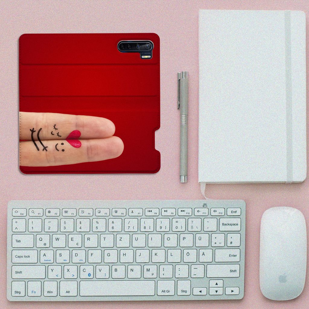 OPPO Reno3 | A91 Hippe Standcase Liefde - Origineel Romantisch Cadeau - B2C Telecom